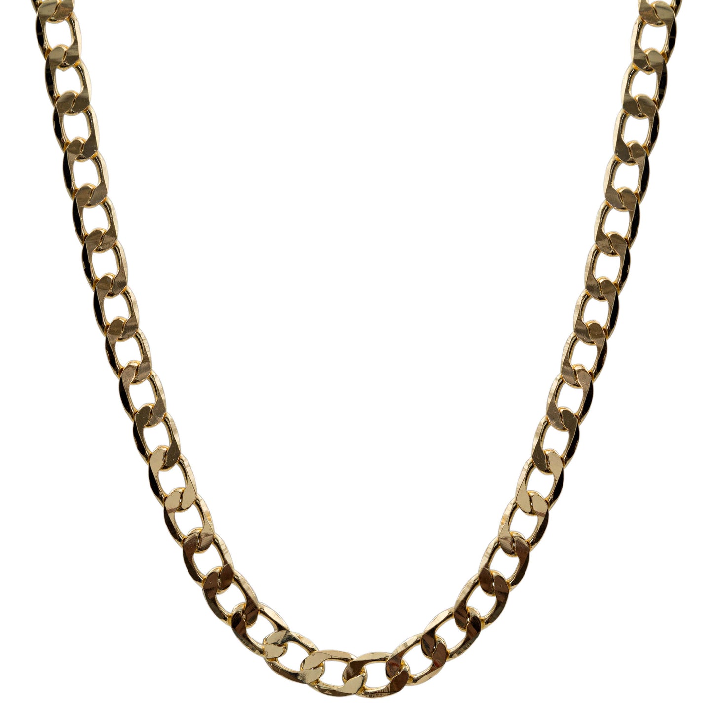 Cadena Cubana Gruesa Hombre Regalo Chapa Premium Oro 14k