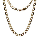 Cadena Cubana Gruesa Hombre Regalo Chapa Premium Oro 14k