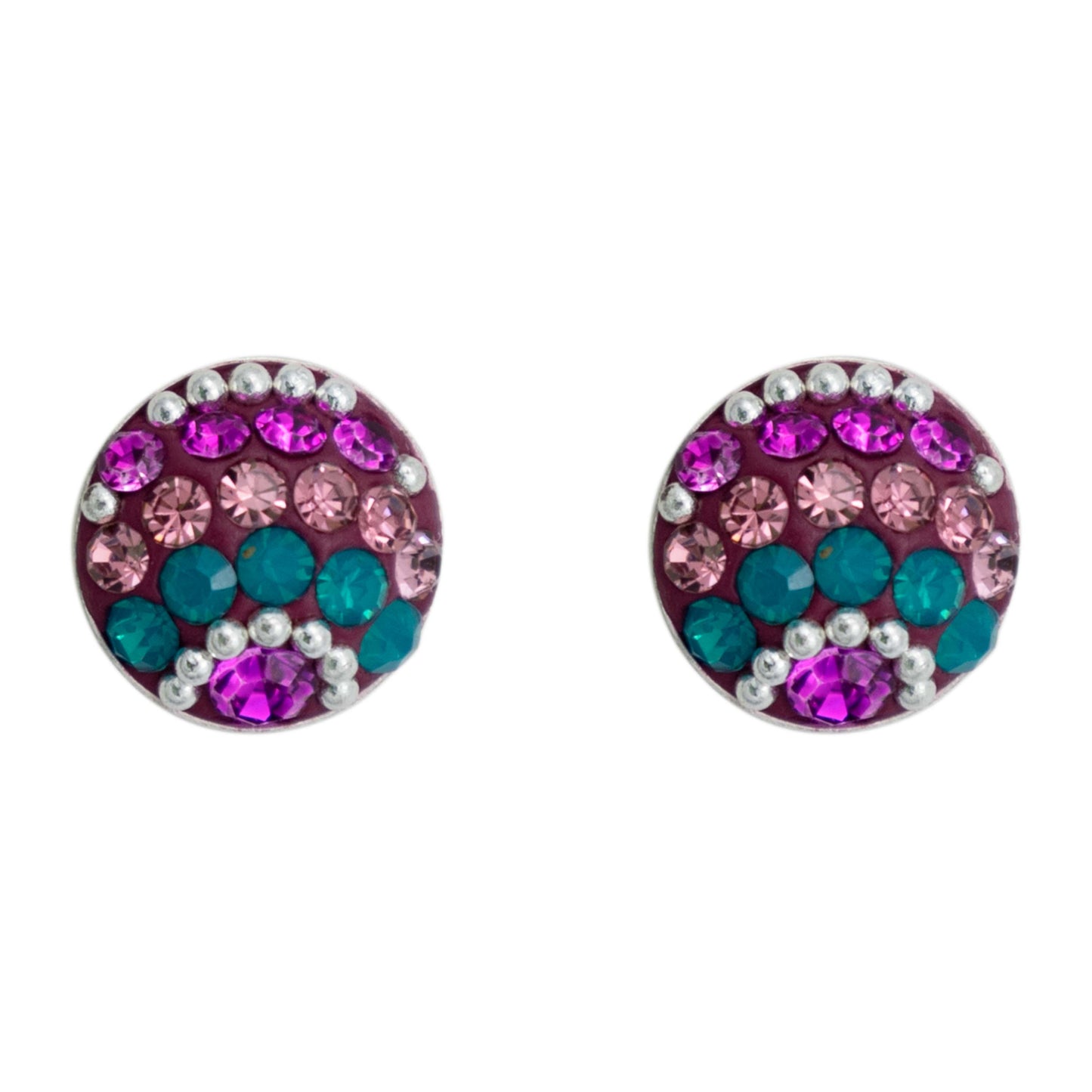 Colibri Dije Aretes Cadena Piedras Conjunto Grande Plata 925