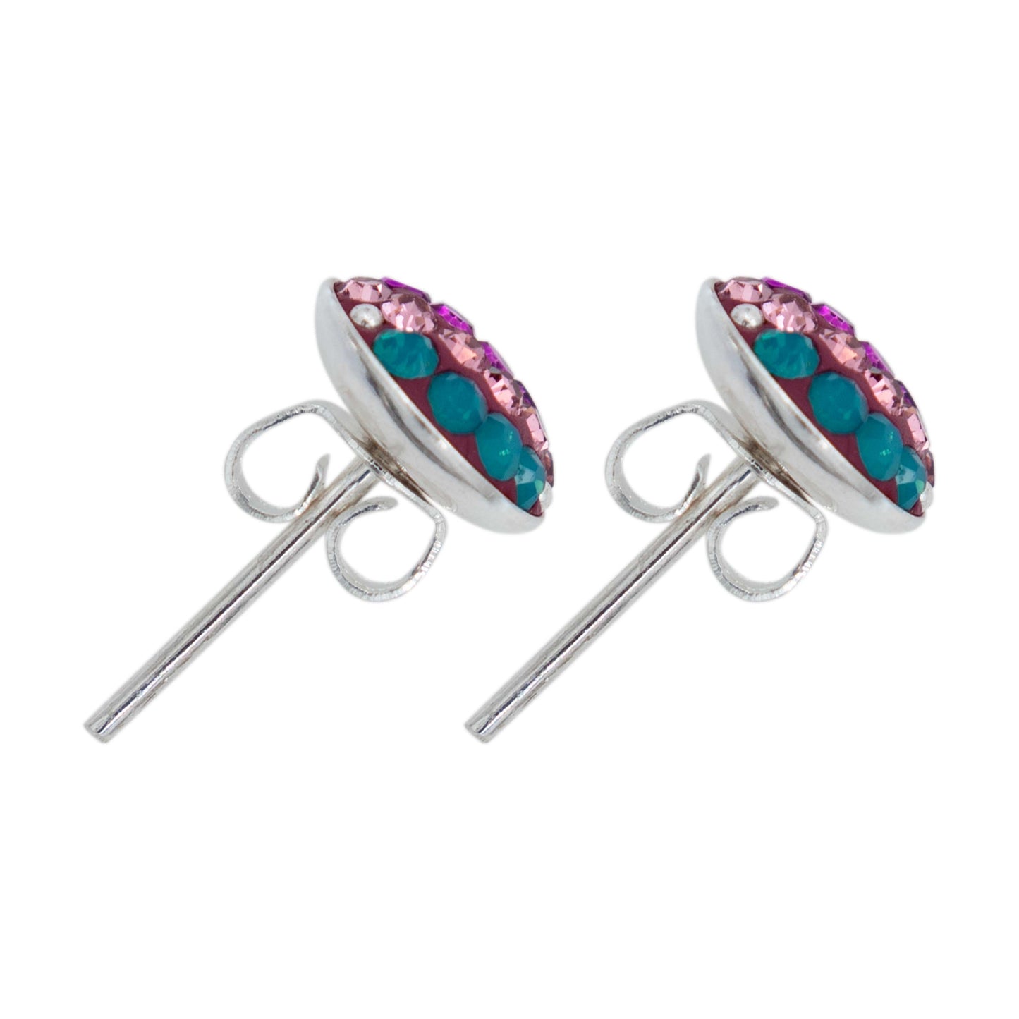 Colibri Dije Aretes Cadena Piedras Conjunto Grande Plata 925
