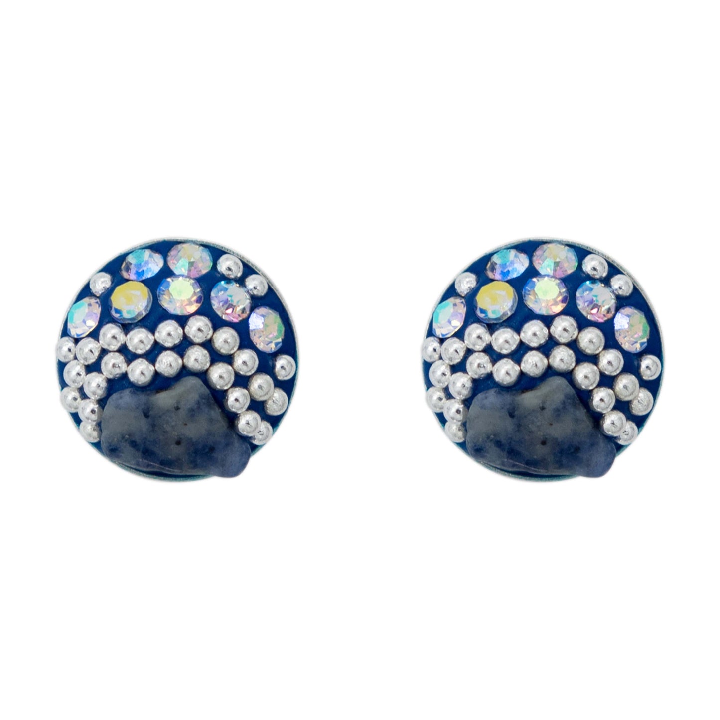 Colibri Dije Aretes Cadena Piedras Conjunto Grande Plata 925