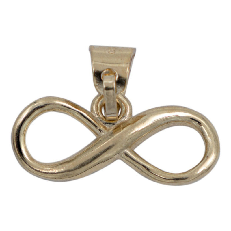 Dije Infinito Amor Regalo Mujer Oro 10k + Cadena Plata 925