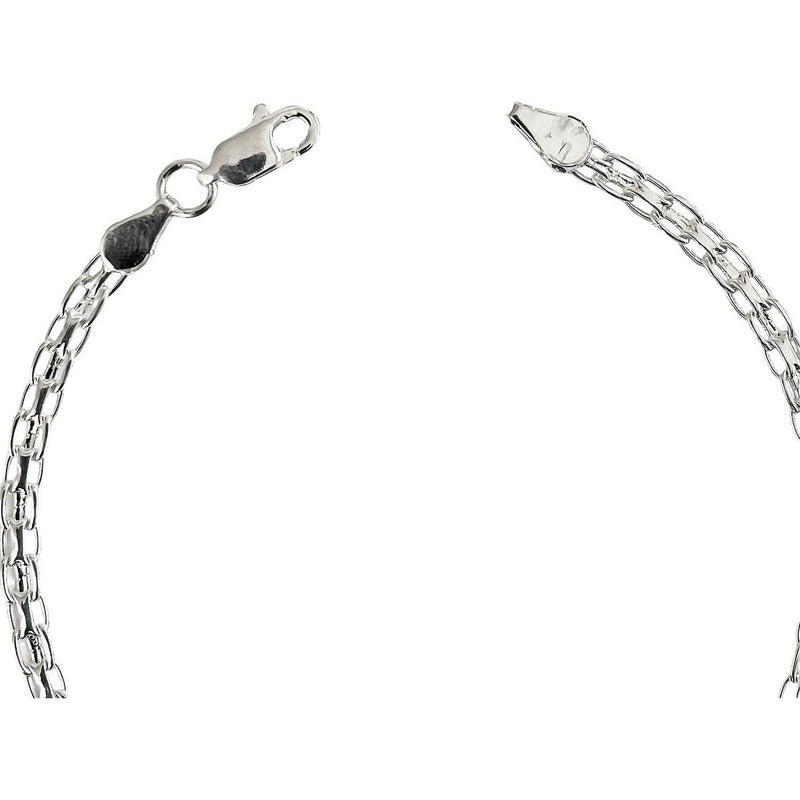 Pulsera Ajustable Corazon Amor Infinito Estrella Plata 925