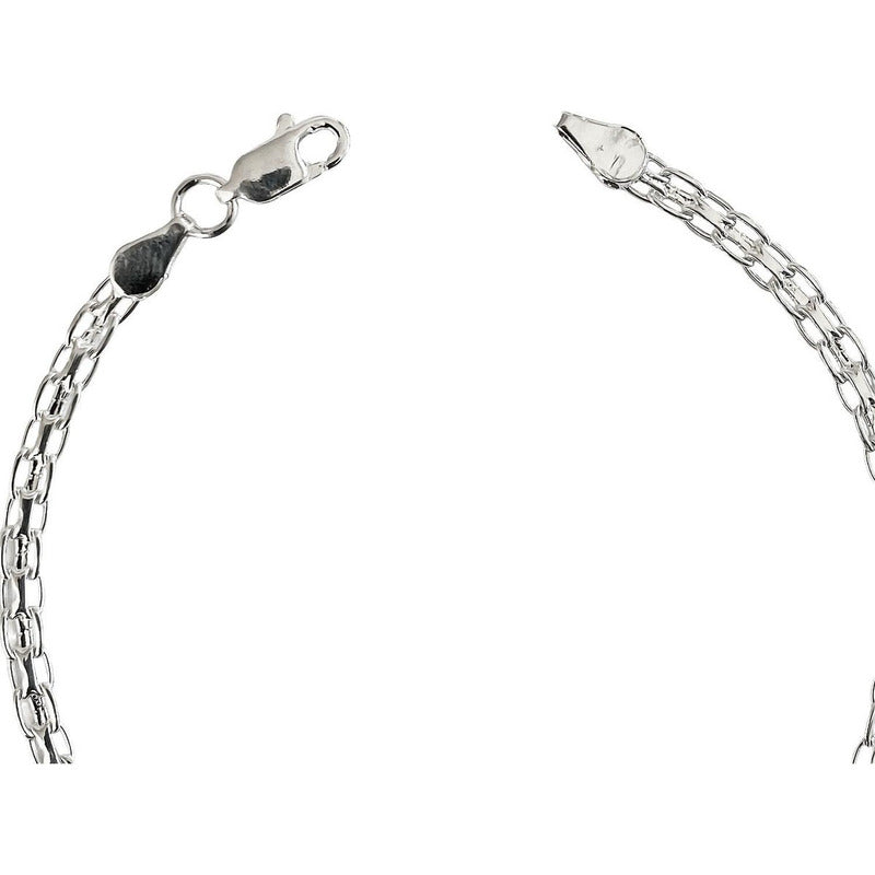 Pulsera Ajustable Corazon Amor Infinito Estrella Plata 925