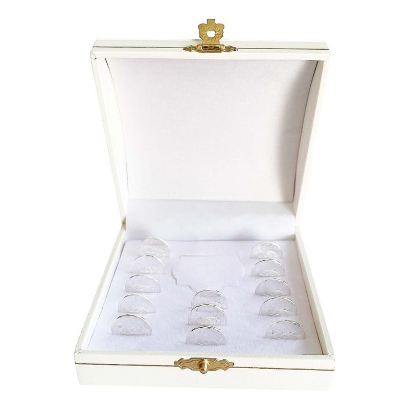 Juego De Arras Matrimoniales Boda Alianza Plata Pura Ley 999
