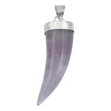 Dije Colmillo Piedra Natural Hombre Mujer Colección Plata925