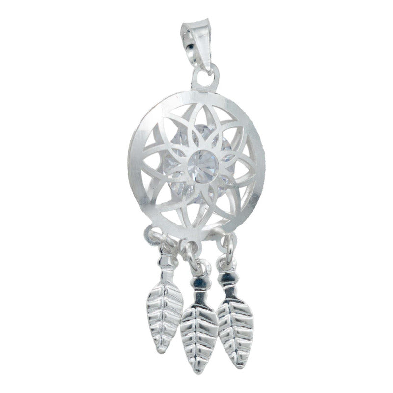 Collar Cadena Con Atrapa Sueños Mujer Regalo Plata Ley 925