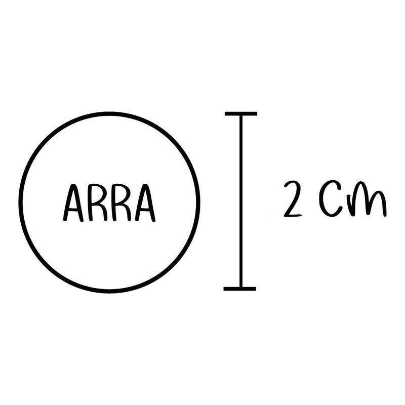 Juego Arras Matrimoniales Boda Cristiana Plata Ley .999 2 Cm