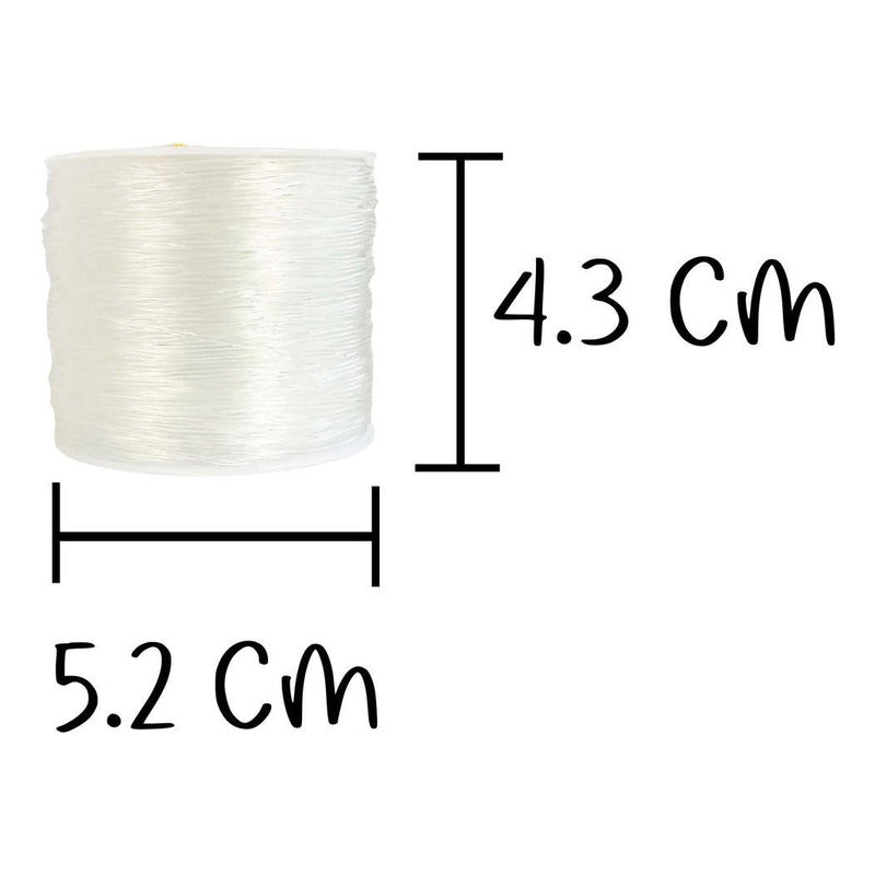 Rollo De Hilo Elastico Para Bisuteria Pulsera Y Collar Nylon