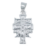 Dije Cruz Caravaca Troquel Hombre Mujer Regalo Plata Ley 925