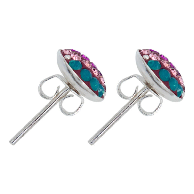 Colibri Dije Aretes Cadena Piedras Conjunto Grande Plata 925