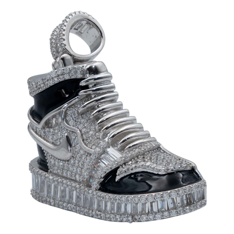 Dije Tenis De Plata Italy 925 Rodizada Zirconia Zuisa Baguet
