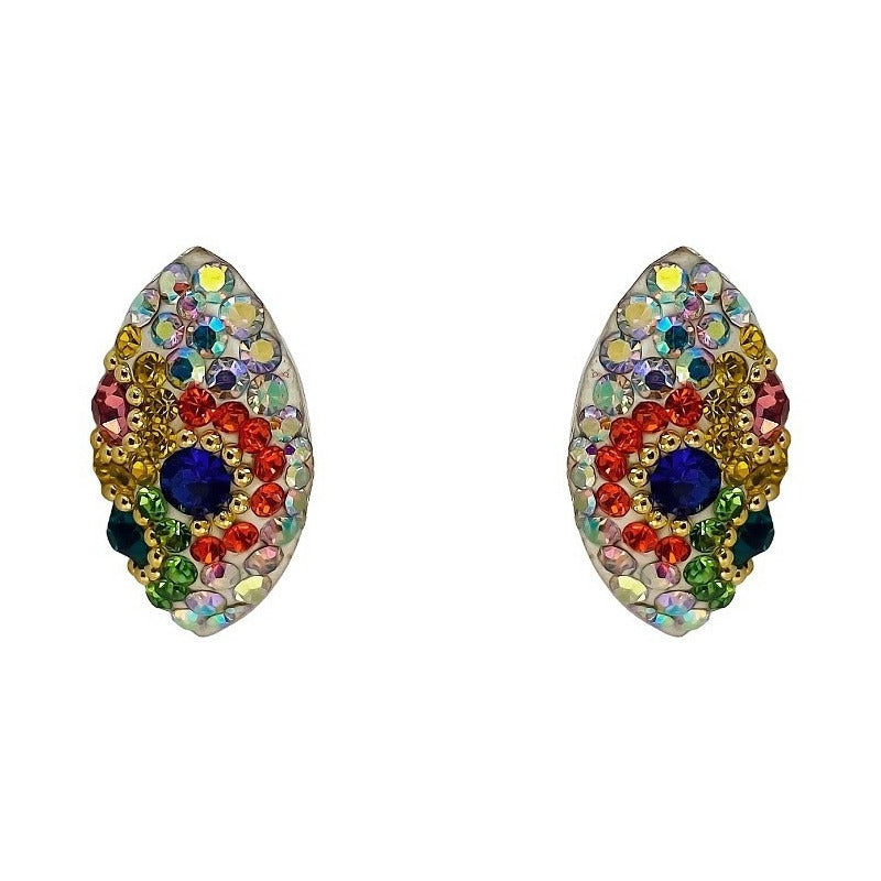 Juego Gigante Completo Artesanal Pavo Real Piedras Plata 925