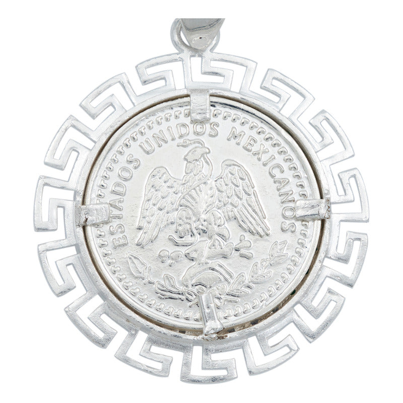 Dije Angel Centenario Grecas Diamantada Zirconias Plata 925