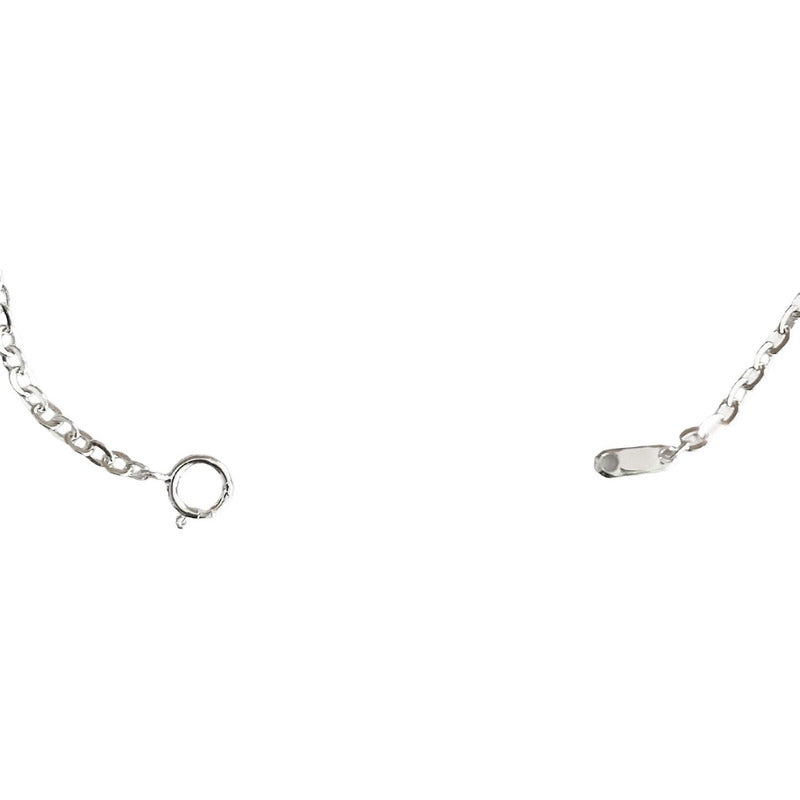 Pulsera Ajustable Nudo De Bruja Chico Zirconia Plata 925