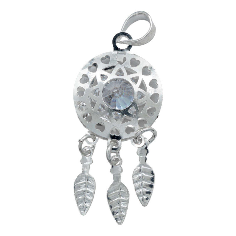 Collar Cadena Con Atrapa Sueños Mujer Regalo Plata Ley 925