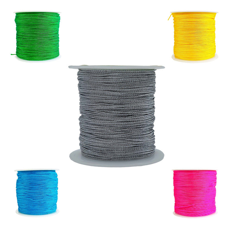 Hilo Para Pulseras Chino Elastico Bisutería 0.8 Mm 92 Metros
