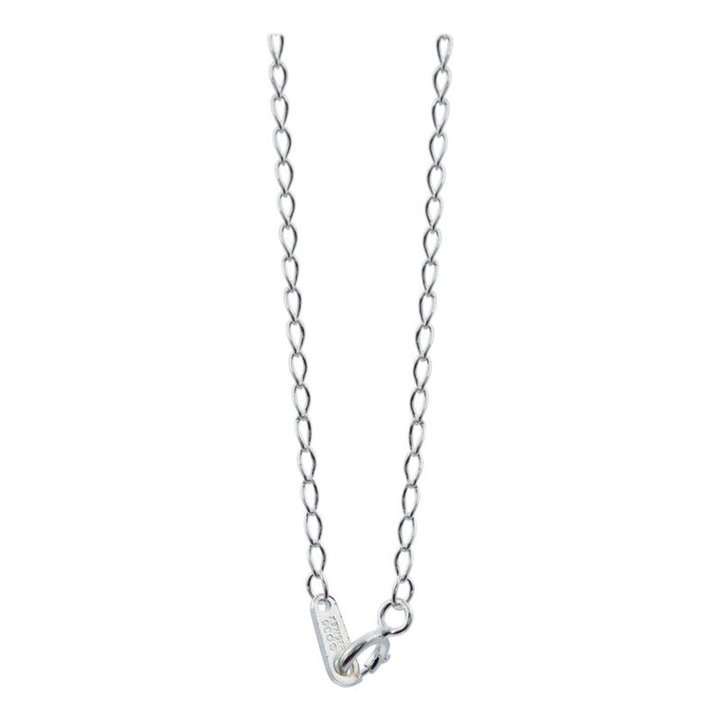 Gargantilla Ajustable Nudo De Bruja Ojo Turco Plata 925