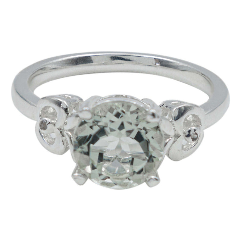 Anillo Promesa Compromiso Plata 925 Amatista Certificado