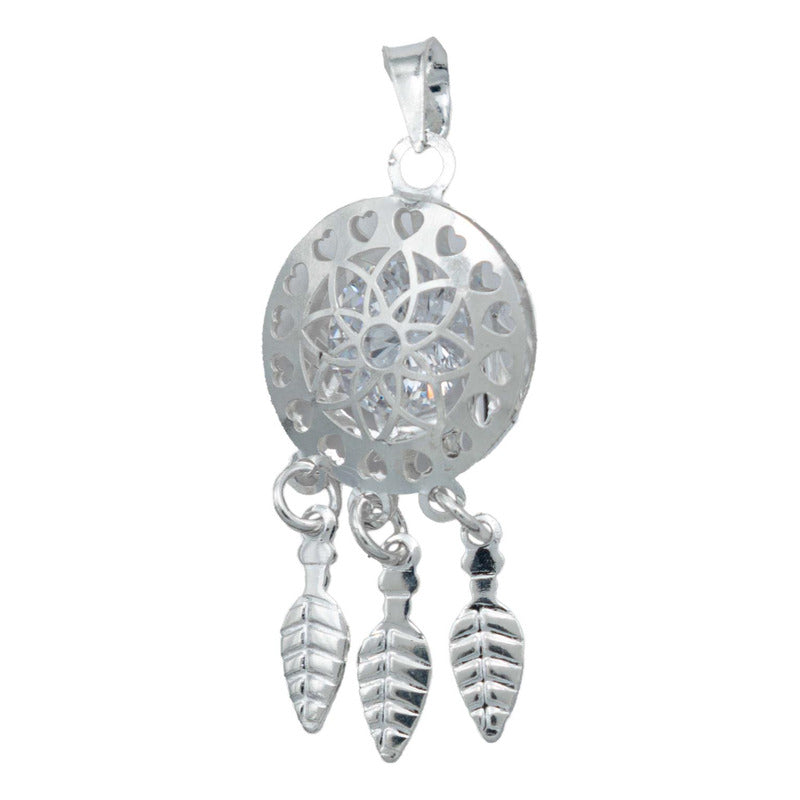 Collar Cadena Con Atrapa Sueños Mujer Regalo Plata Ley 925