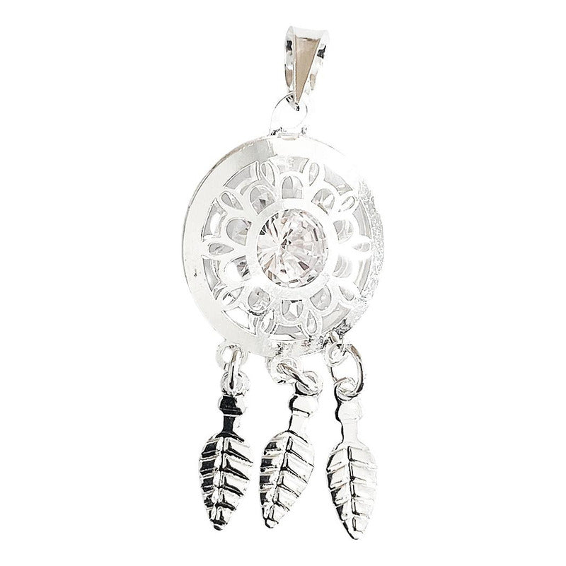 Collar Cadena Con Atrapa Sueños Mujer Regalo Plata Ley 925