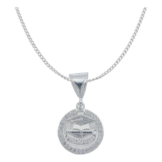 Dije Niño Niña Graduación Primaria + Regalo Cadena Plata.925 Plateado