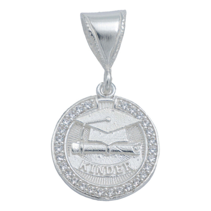 Dije Niño Niña Graduación Kinder + Regalo Cadena Plata 925