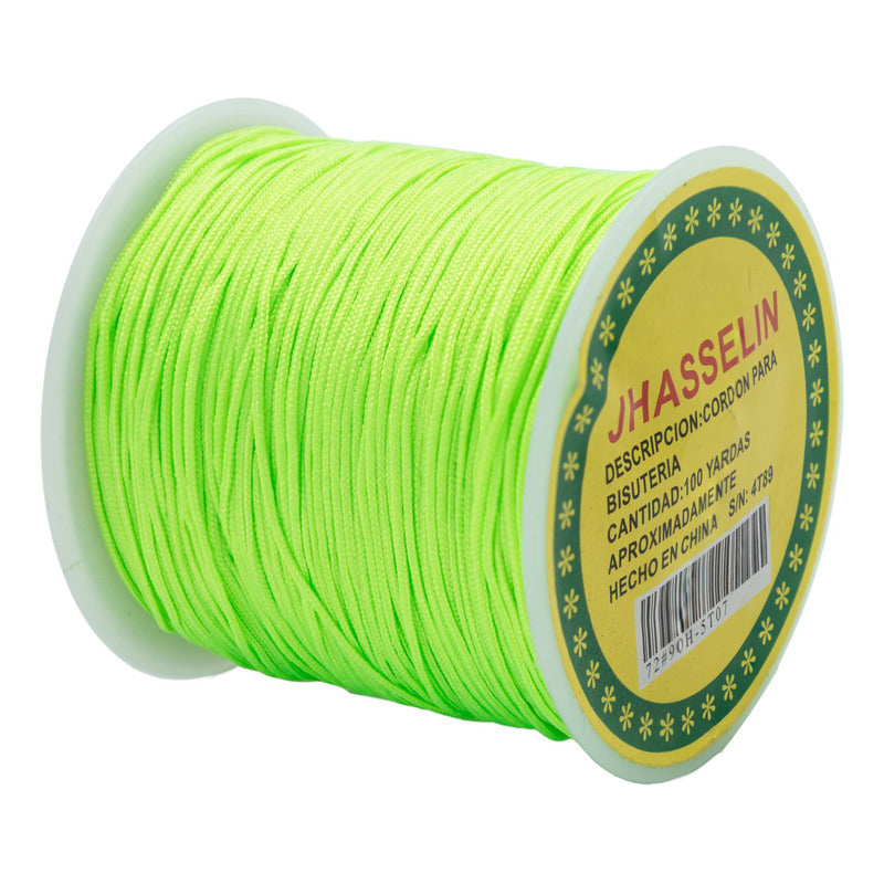 Hilo Para Pulseras Chino Elastico Bisutería 0.8 Mm 92 Metros