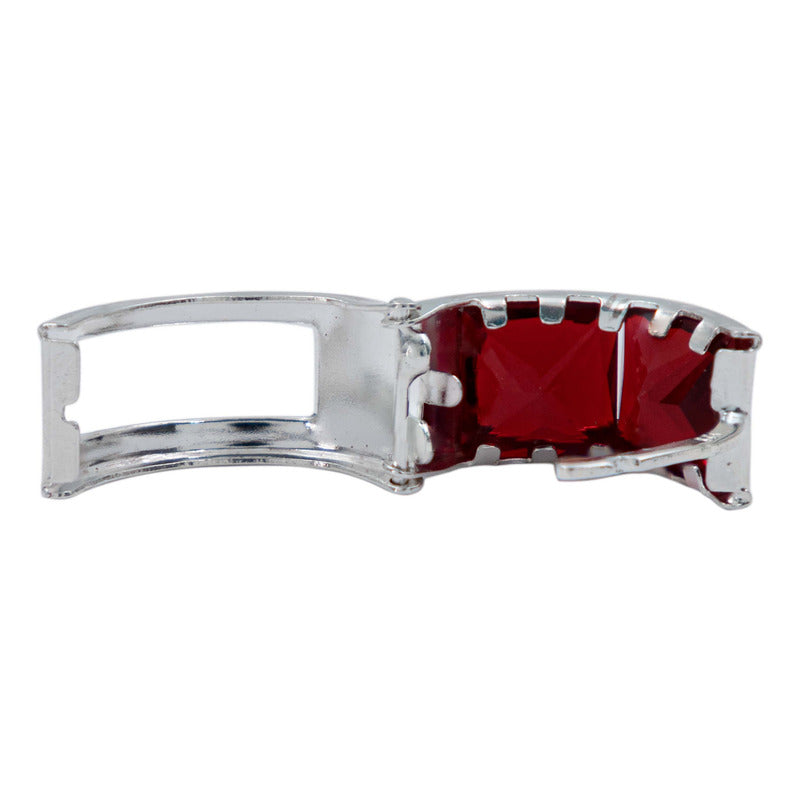 Aretes Huggies Grandes Mujer Regalo 2 Zirconias Plata 925