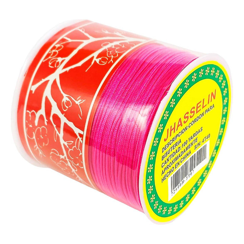 Hilo Para Pulseras Chino Elastico Bisutería 0.8 Mm 92 Metros