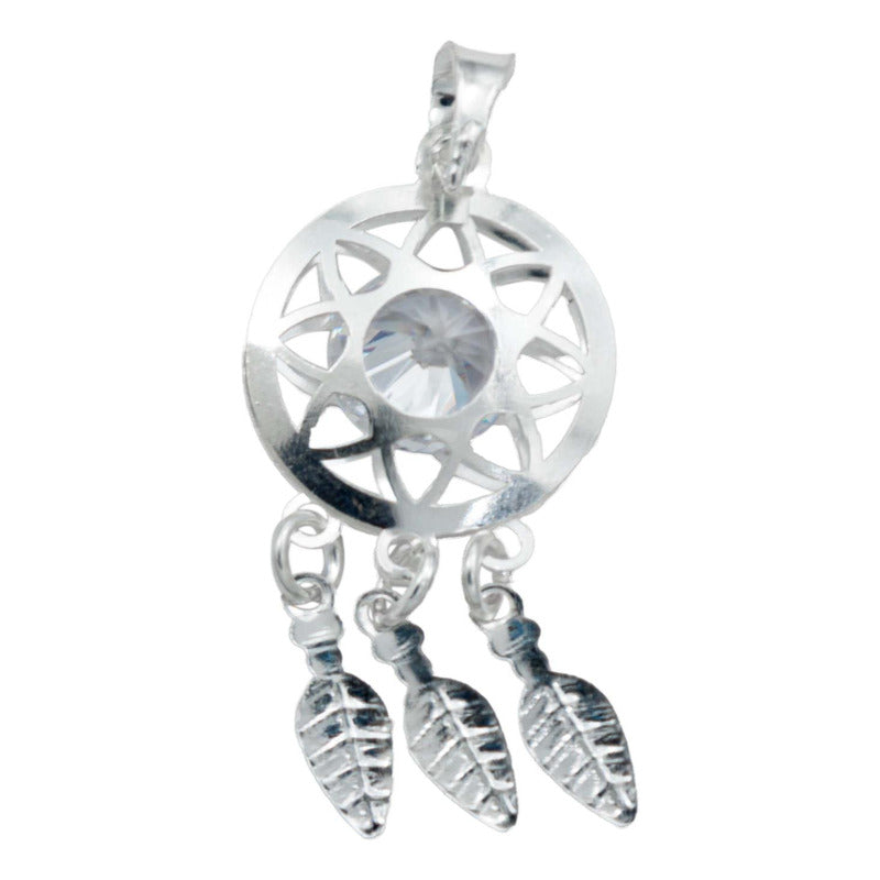Collar Cadena Con Atrapa Sueños Mujer Regalo Plata Ley 925