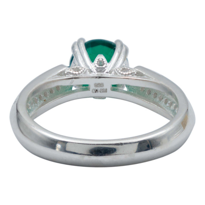 Anillo Solitario Mujer Regalo Promesa Amor Plata 925