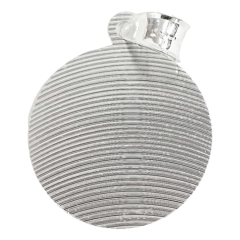 Medalla Diamantada San Judas Tadeo Plata Ley 925 2 Cm Plateado Alto/ancho 3 Cm X 2 Cm