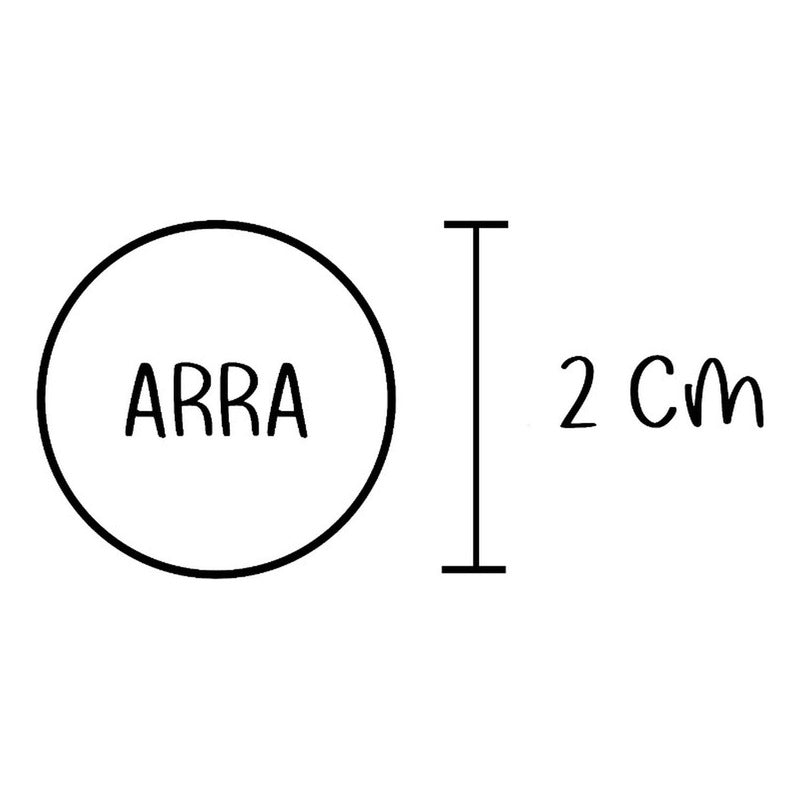 Juego Arras Matrimoniales Boda Cristiana Plata Ley .999 2 Cm