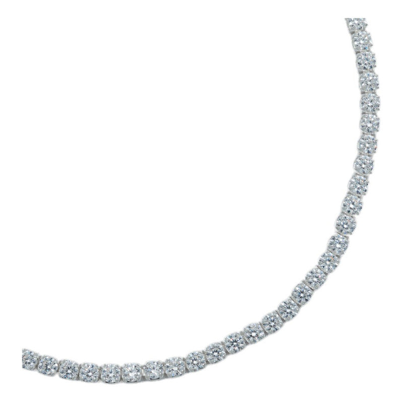 Pulsera De Tenis Zirconias Regalo Mujer Plata 925 3 Mm