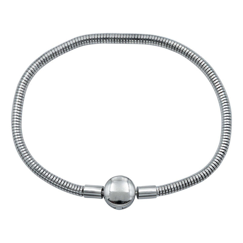 Pulsera Brazalete Cadena Serpiente Mujer Regalo Acero Inox