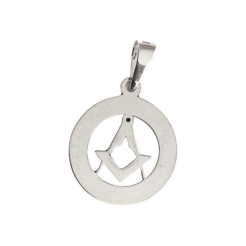 Dije Medalla Laser Graduación Arquitectura Plata Solida 925 52053