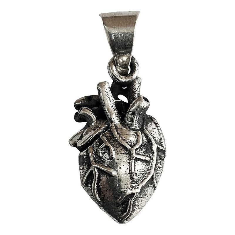 Dije Corazón Pavonado Amor Regalo Plata Solida Ley 925