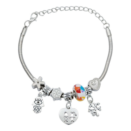 Pulsera Ajustable Charms Cadena Serpiente Regalo Mujer
