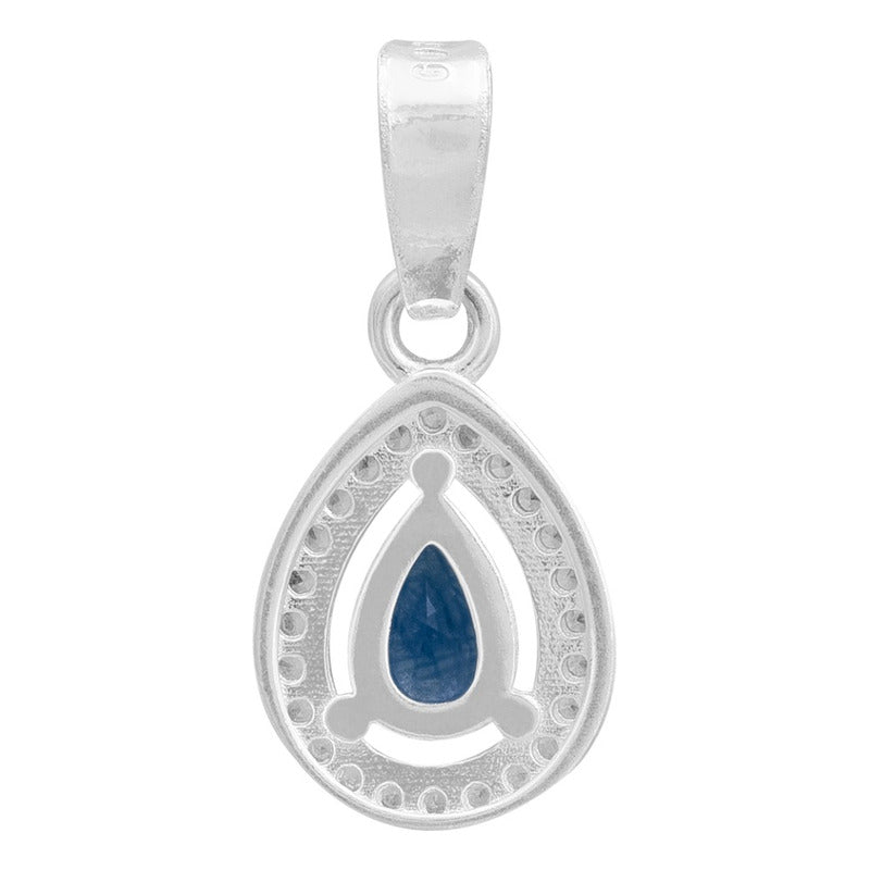 Dije Gota Chic Zirconias Mujer Regalo Joyería Moda Plata 925
