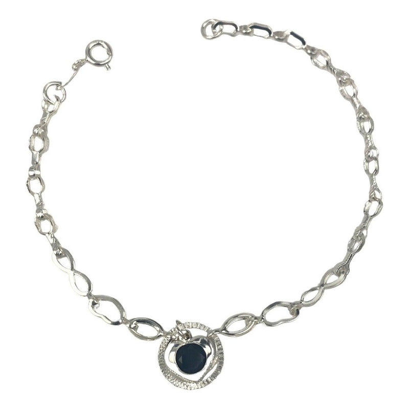 Pulsera Ajustable Corazon Amor Infinito Regalo Amistad Plata
