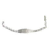Pulsera Ajustable Para Niño Niña Zirconias Regalo Plata 925