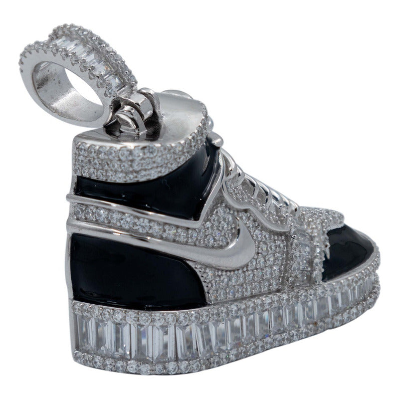 Dije Tenis De Plata Italy 925 Rodizada Zirconia Zuisa Baguet