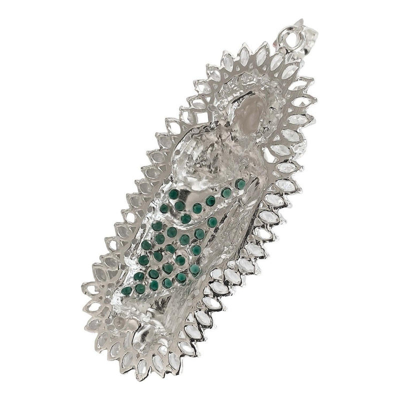 Dije De San Judas Grande Resplandor Zirconias Plata Ley 925 52014