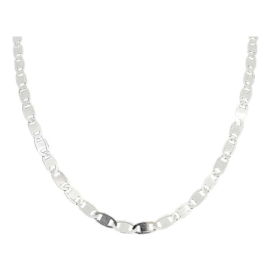 Cadena Gruesa Hombre Mujer Plata 925 Marinera 55 Cm X 5 Mm Plateado Largo/ancho 55 Cm X 5 Mm