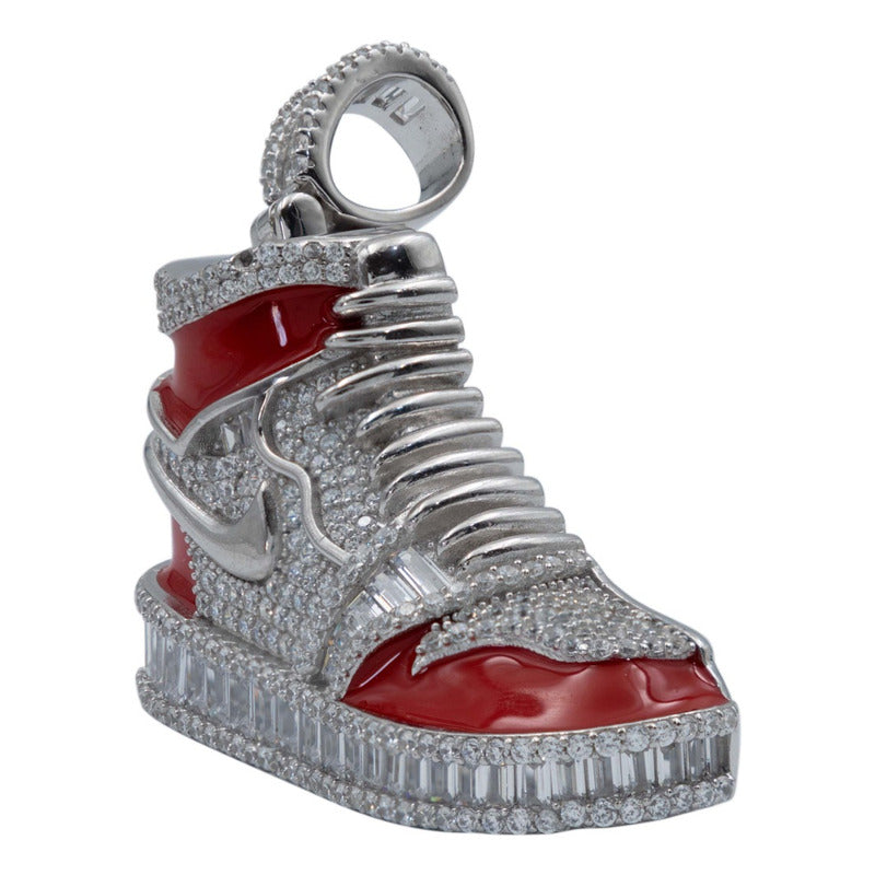 Dije Tenis De Plata Italy 925 Rodizada Zirconia Zuisa Baguet