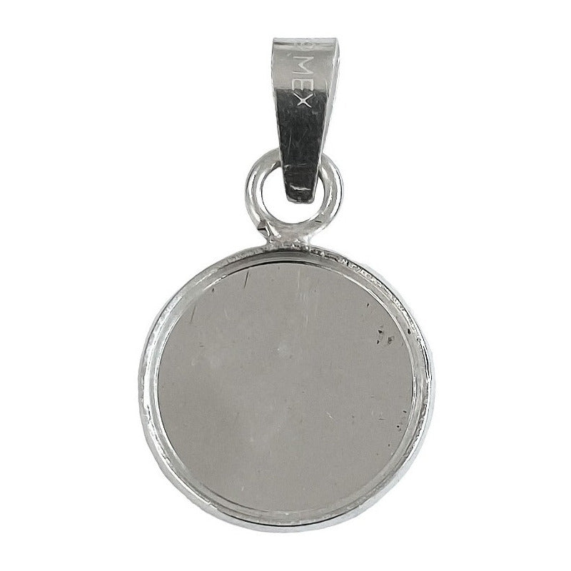 Dije Medalla San Judas Tadeo Chica Plata Pura Ley 999 52053