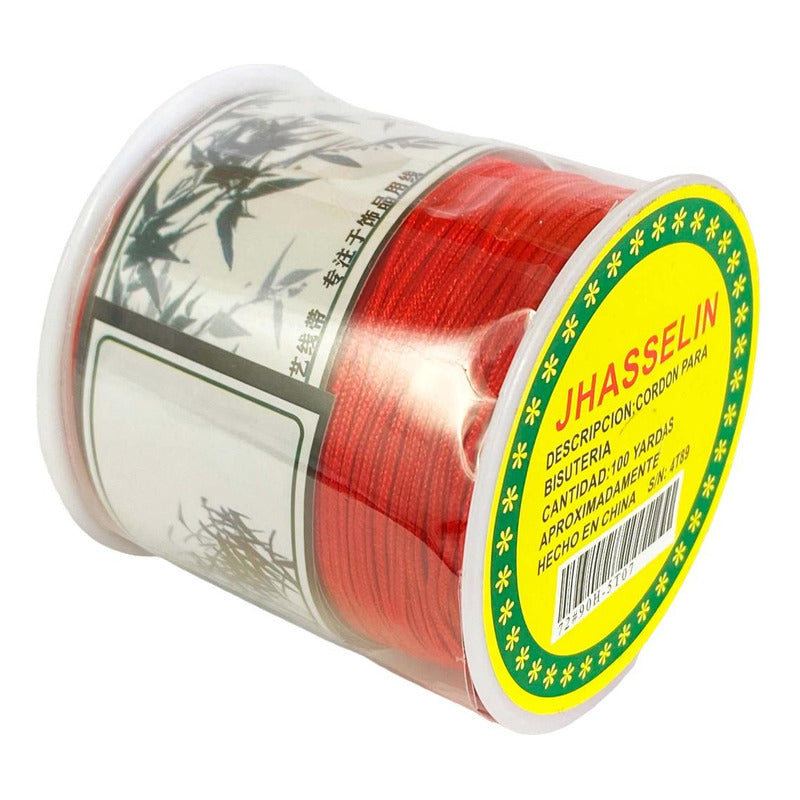 Hilo Para Pulseras Chino Elastico Bisutería 0.8 Mm 92 Metros