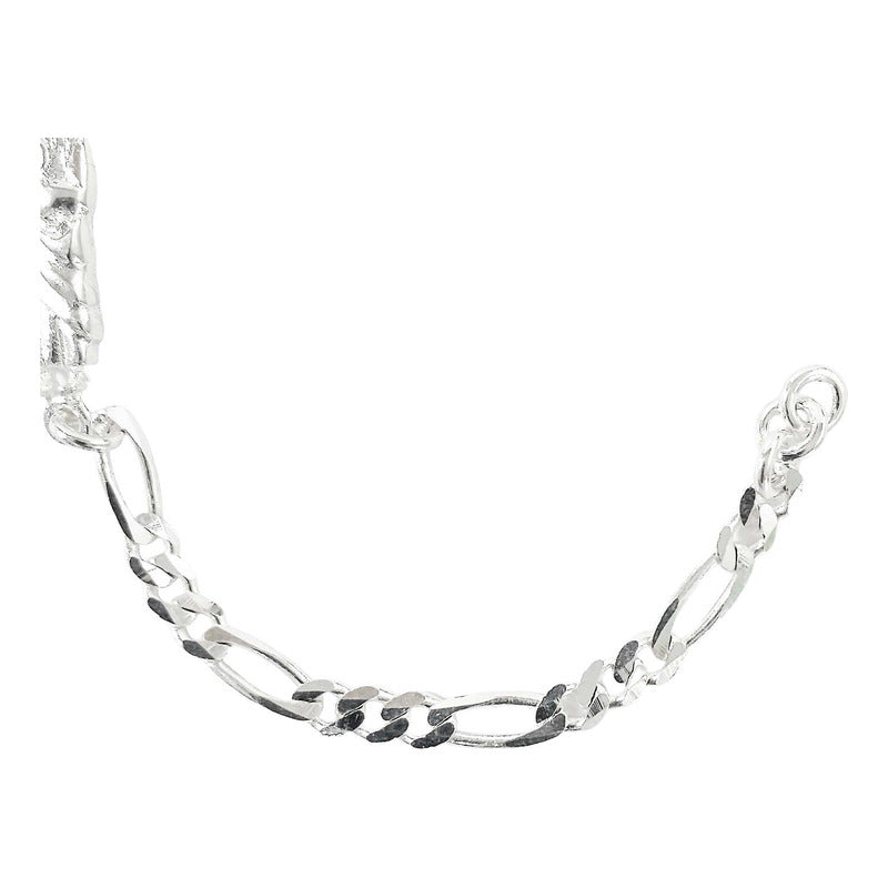 Pulsera Chica San Judas Tadeo Zirconias Plata Ley 925