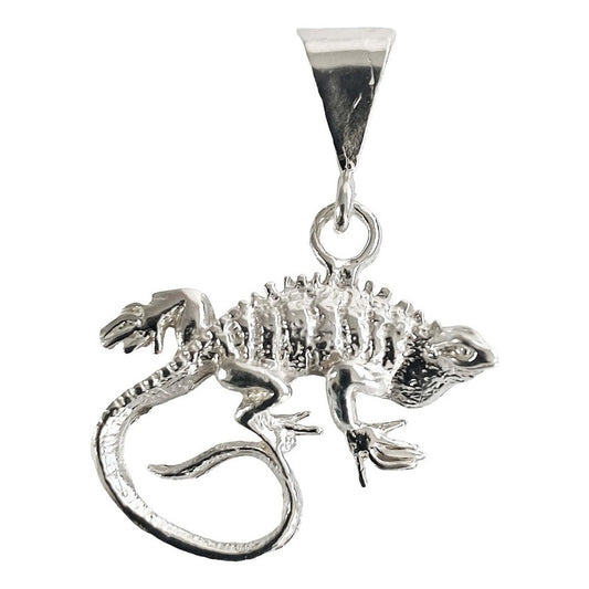 Dije Iguana Verde Común Playa Océano Plata Solida Ley 925 52053